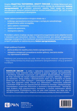 Praktyka testowania. Zeszyt ćwiczeń - Radosław Smilgin [KSIĄŻKA]