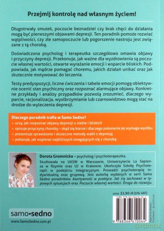 Samo Sedno. Depresja. Jak pomóc sobie i bliskim - Dorota Gromnicka [KSIĄŻKA]