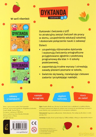 Szkoła na szóstkę. Dyktanda na ó/u [KSIĄŻKA]
