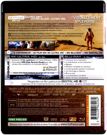 The Martian (Marsjanin) [Blu-Ray 4K]+[Blu-Ray]