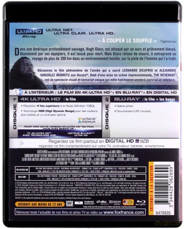 The Revenant (Zjawa) [Blu-Ray 4K]+[Blu-Ray]