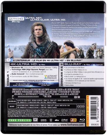 Braveheart - Waleczne Serce [Blu-Ray 4K]+[Blu-Ray]