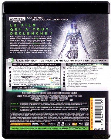 Obcy - 8. pasażer Nostromo [Blu-Ray 4K]+[Blu-Ray]