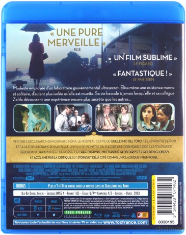 The Shape of Water (Kształt wody) [Blu-Ray]