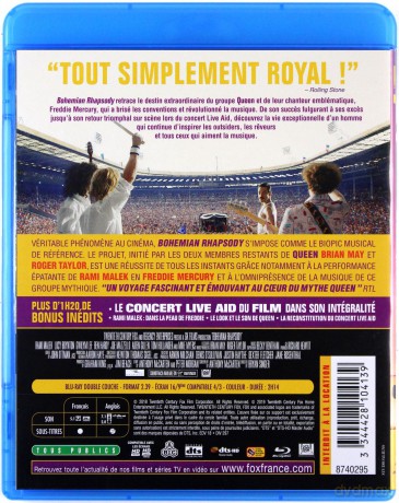 Bohemian Rhapsody [Blu-Ray]