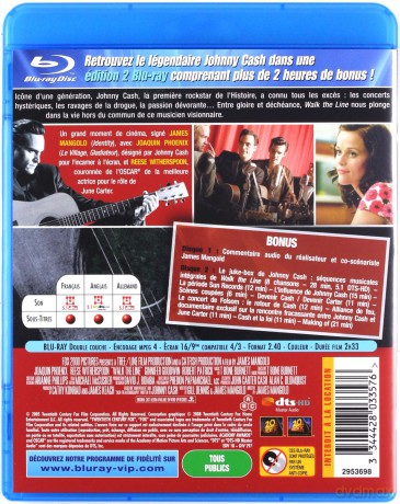 Walk the Line (Spacer po linie) [Blu-Ray]+[DVD]