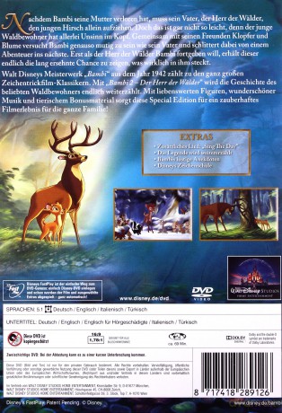 Bambi 2 (Disney) [DVD]