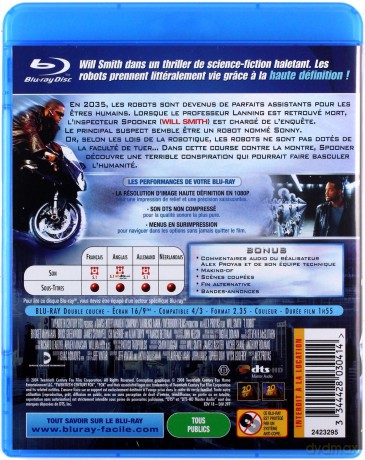 I, Robot (Ja, robot) [Blu-Ray]