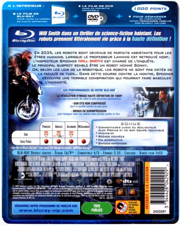 I, Robot (Ja, robot) [Blu-Ray]