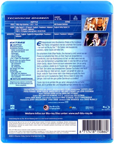 Coyote Ugly (Wygrane marzenia) [Blu-Ray]
