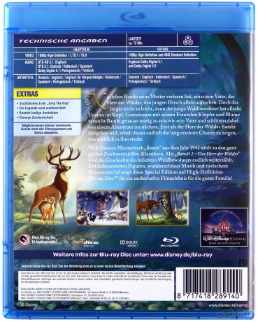 Bambi II (Disney) [Blu-Ray]