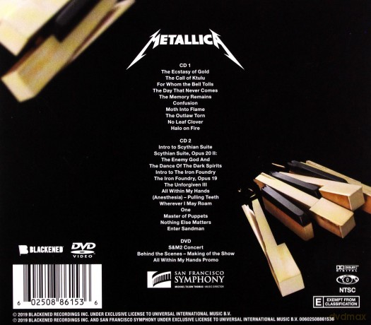 Metallica: S&M2 [DVD]+[2CD]