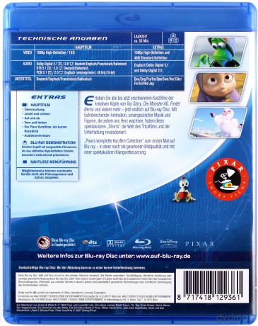 Pixar Short Films Collection: Volume 1 (Disney) [Blu-Ray]
