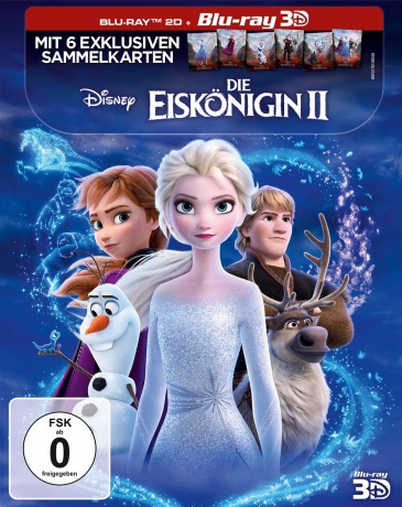 Frozen II (Kraina lodu II) (Disney) [Blu-Ray 3D]+[Blu-Ray]