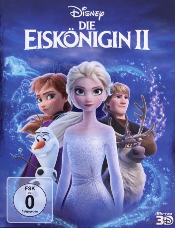 Frozen II (Kraina lodu II) (Disney) [Blu-Ray 3D]+[Blu-Ray]