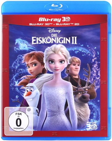 Frozen II (Kraina lodu II) (Disney) [Blu-Ray 3D]+[Blu-Ray]