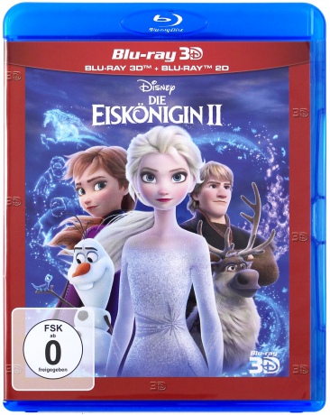 Frozen II (Kraina lodu II) (Disney) [Blu-Ray 3D]+[Blu-Ray]