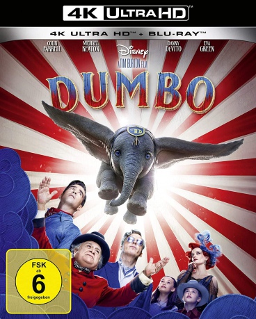 Dumbo (Disney) [Blu-Ray 4K]+[Blu-Ray]