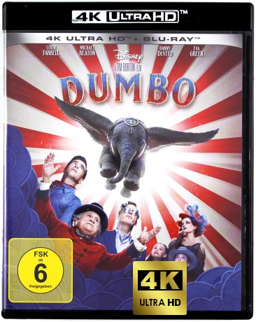 Dumbo (Disney) [Blu-Ray 4K]+[Blu-Ray]