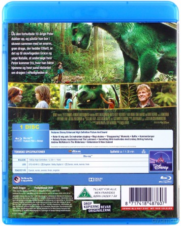 Pete's Dragon (Mój przyjaciel smok) (Disney) [Blu-Ray]