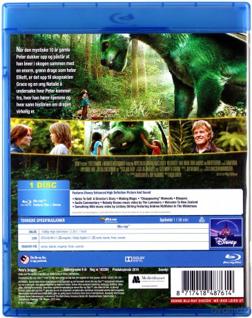 Pete's Dragon (Mój przyjaciel smok) (Disney) [Blu-Ray]