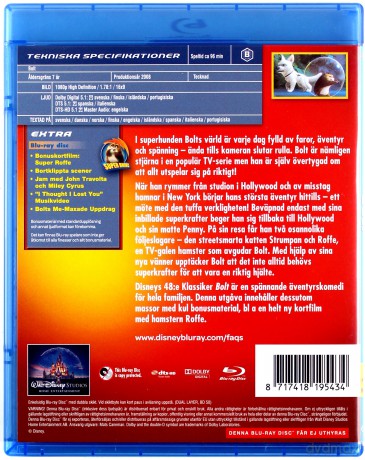 Bolt (Piorun) (Disney) [Blu-Ray]