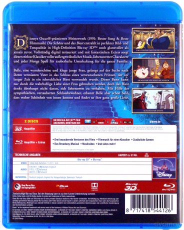 Beauty and the Beast (Piękna i Bestia) (Disney) [Blu-Ray]