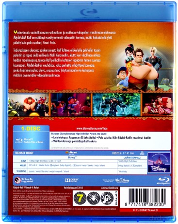 Wreck-It Ralph (Ralph Demolka) (Disney) [Blu-Ray]