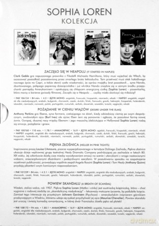 Sophia Loren Kolekcja: Zaczęło się w Neapolu / Pożądanie w cieniu wiązów / Piękna złośnica / Powiew skandalu BOX [4DVD]