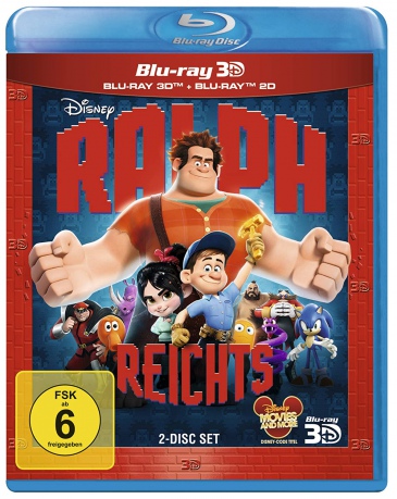 Wreck-It Ralph (Ralph Demolka) (Disney) [Blu-Ray 3D]+[Blu-Ray]
