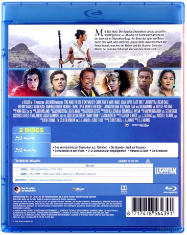 Star Wars: Episode IX - The Rise of Skywalker (Gwiezdne wojny: Skywalker. Odrodzenie) (Disney) [2xBlu-Ray]