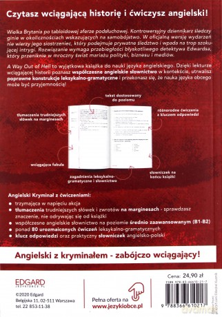A Way Out of Hell. Angielski. Kryminał z ćwiczeniami - Timothy Tudor-Hart [KSIĄŻKA]