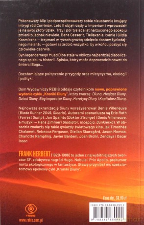 Bóg Imperator Diuny. Kroniki Diuny (Tom 4) - Frank Herbert [KSIĄŻKA]