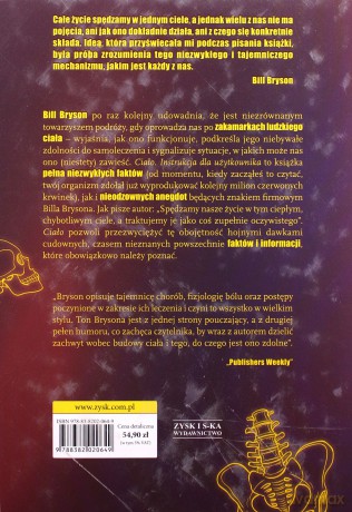 Ciało. Instrukcja dla użytkownika - Bill Bryson [KSIĄŻKA]