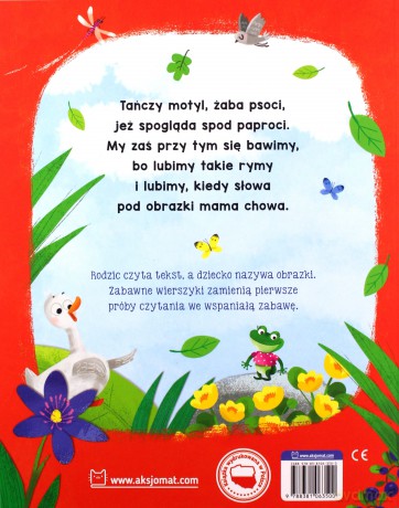 Czytam z mamą, czytam z tatą. Dorosły czyta, dziecko nazywa obrazki - Grażyna Wasilewicz [KSIĄŻKA]