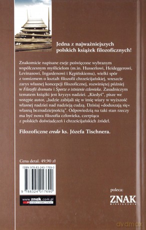 Myślenie według wartości - Józef Tischner [KSIĄŻKA]
