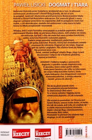 Dogmat i tiara. Esej o upadku rzymskiego katolicyzmu - Paweł Lisicki [KSIĄŻKA]