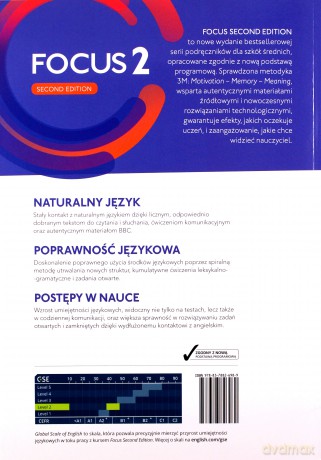 Focus Second Edition 2 Student's Book + kod (Digital Resources + Interactive eBook + MyEnglishLab) [KSIĄŻKA]