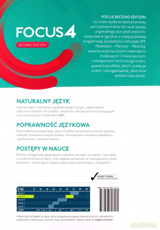 Focus Second Edition 4 Student's Book + kod (Digital Resources + Interactive eBook + MyEnglishLab) [KSIĄŻKA]