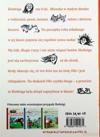 Hedwiga i księżniczka z Hardemo - Frida Nilsson [KSIĄŻKA]