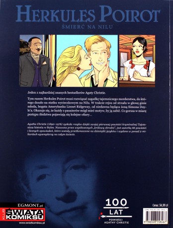 Herkules Poirot. Śmierć na Nilu. Agatha Christie - Isabelle Bottier, Damien Callixte [KOMIKS]