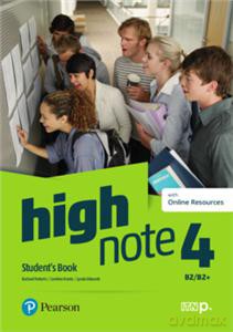High Note 4 Student's Book + kod (Digital Resources + Interactive eBook + MyEnglishLab) [KSIĄŻKA]