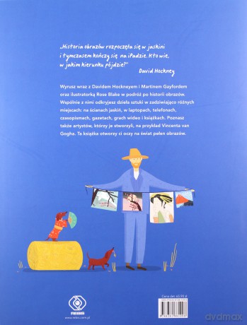 Historia obrazów dla dzieci - David Hockney, Martin Gayford [KSIĄŻKA]