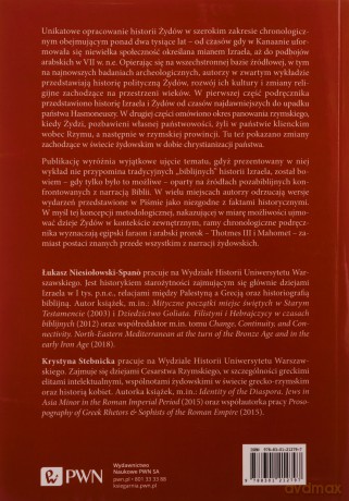 Historia Żydów w starożytności. Od Thotmesa do Mahometa - Łukasz Niesiołowski-Span?, Krystyna Stebnicka [KSIĄŻKA]