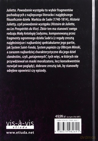 Julietta - Markiz De Sade [KSIĄŻKA]