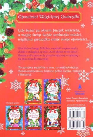 Kto skradł sanie Świętego Mikołaja. Opowieści Wigilijnej Gwiazdki - Danuta Zawadzka [KSIĄŻKA]