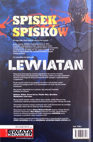 Lewiatan - Brian Michael Bendis, Alex Maleev [KOMIKS]
