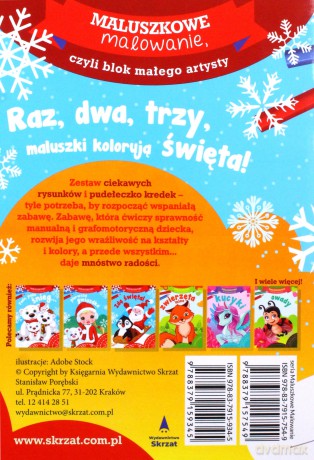 Magia świąt. Maluszkowe malowanie [KSIĄŻKA]