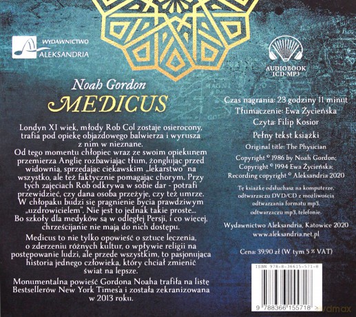 Medicus - Noah Gordon [AUDIOBOOK]