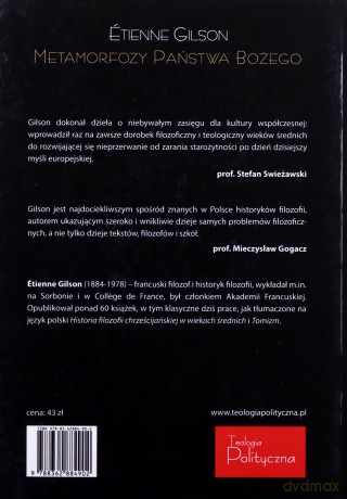 Metamorfozy Państwa Bożego - Etienne Gilson [KSIĄŻKA]
